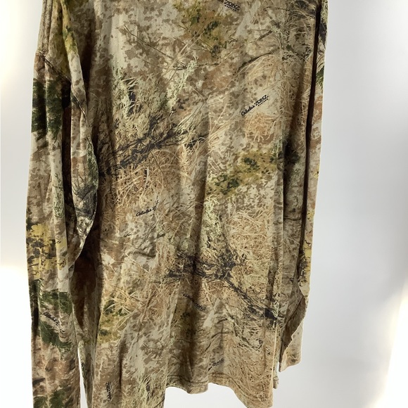 Hunting Zone Men Camo Print Long Sleeve Crew Neck Performance T-Shirts  2XL - Picture 2 of 9